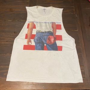 Born In the USA Bruce Springsteen Cut Off T-Shirt